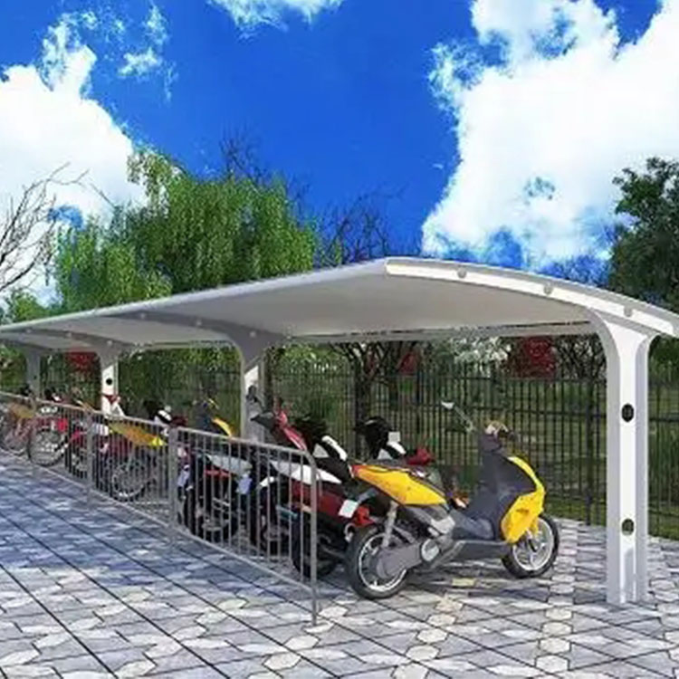 青县膜结构电动车棚